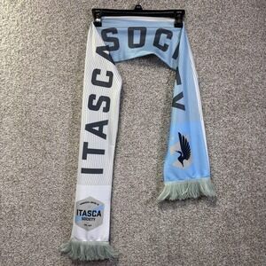Minnesota United FC Scarf Mens One Size White MLS Soccer Itasca Society